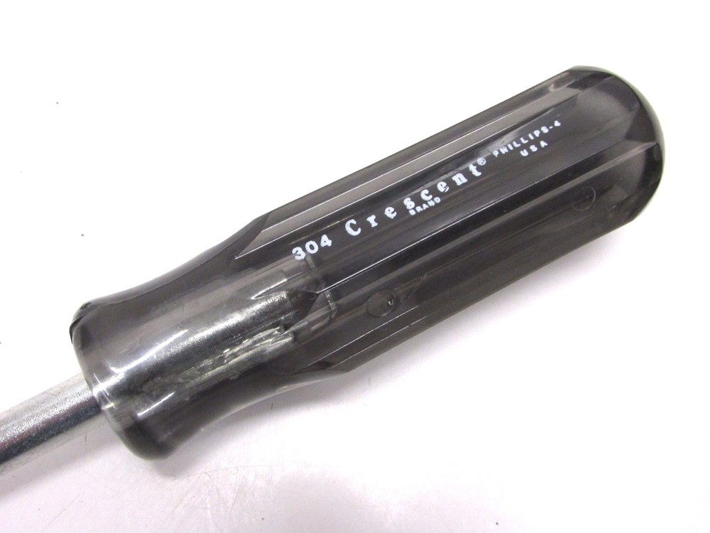 NEW! CRESCENT #4 PHILLIPS TIP SCREWDRIVER, 304