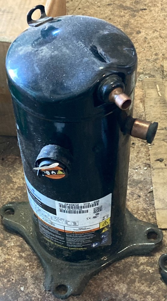 Copeland (MODEL: ZP49K5E‑TFD‑800) High‑Efficiency Scroll Compressor