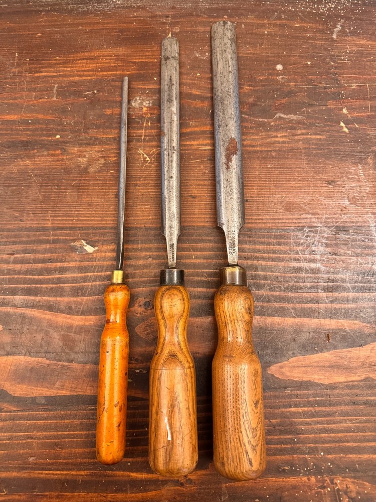 Sorby Sheffield Paring Gouges Chisels British Woodwork Tools
