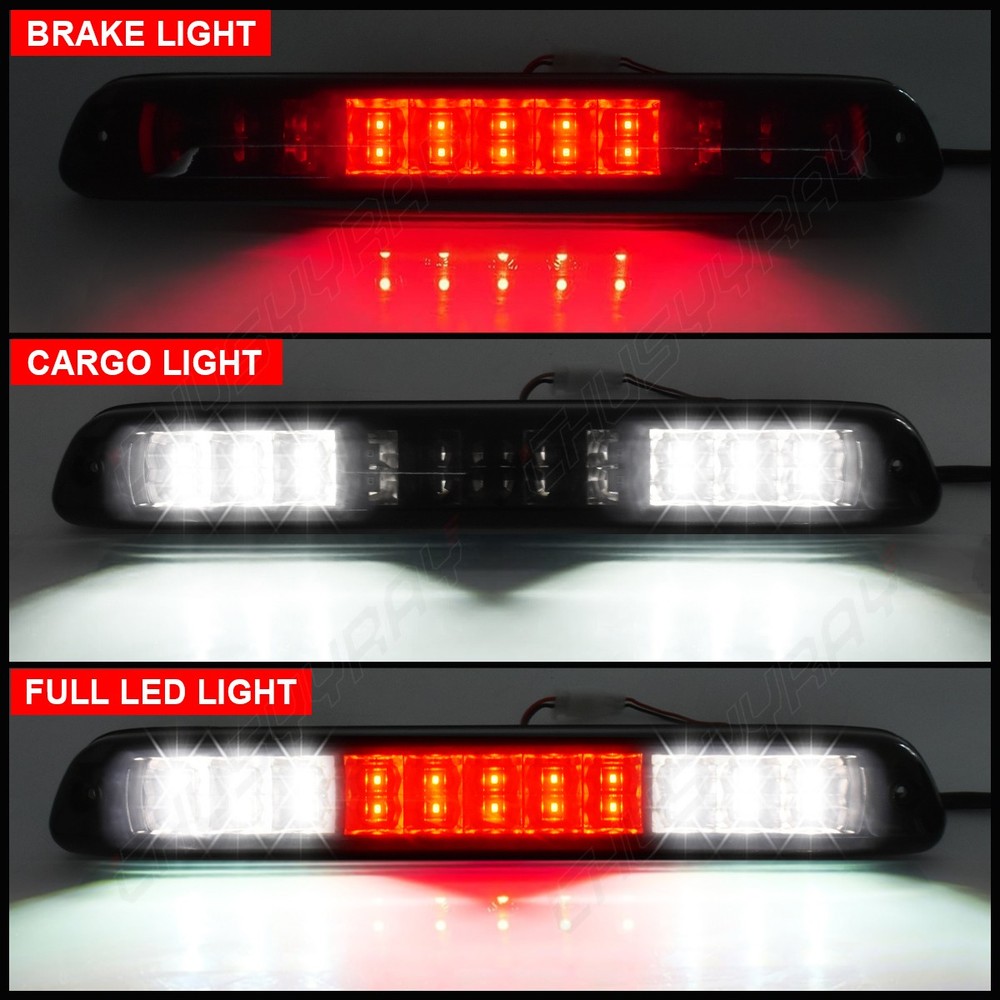 For 2004-2012 GMC Canyon LED Third 3rd Brake Light Cargo Lamp