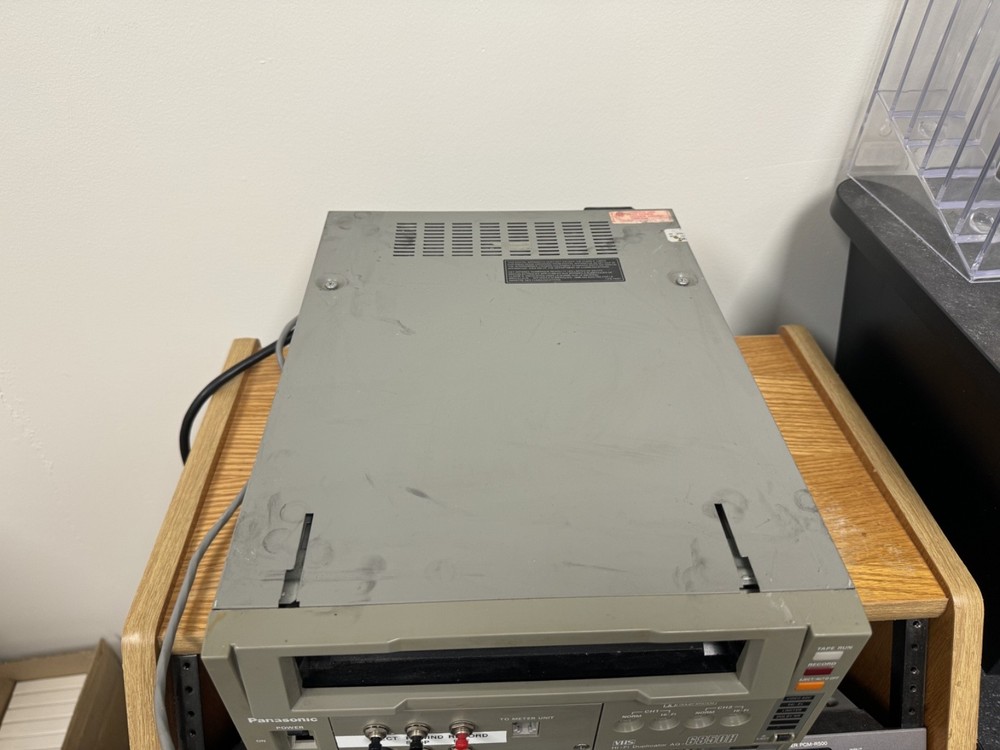 Panasonic AG-6850H VHS Duplicator/Recorder MODIFIED FOR PLAYBACK