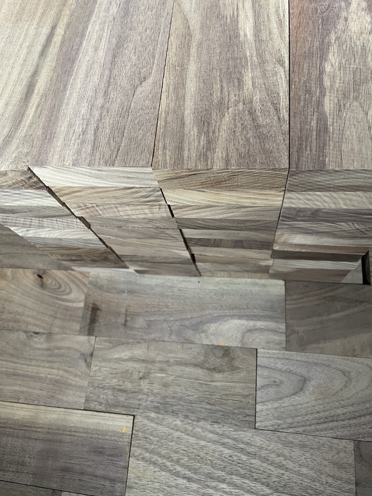 Black Walnut 12 pieces board 1”x2”x 8”+Solid , Kiln Wood Boards S2S