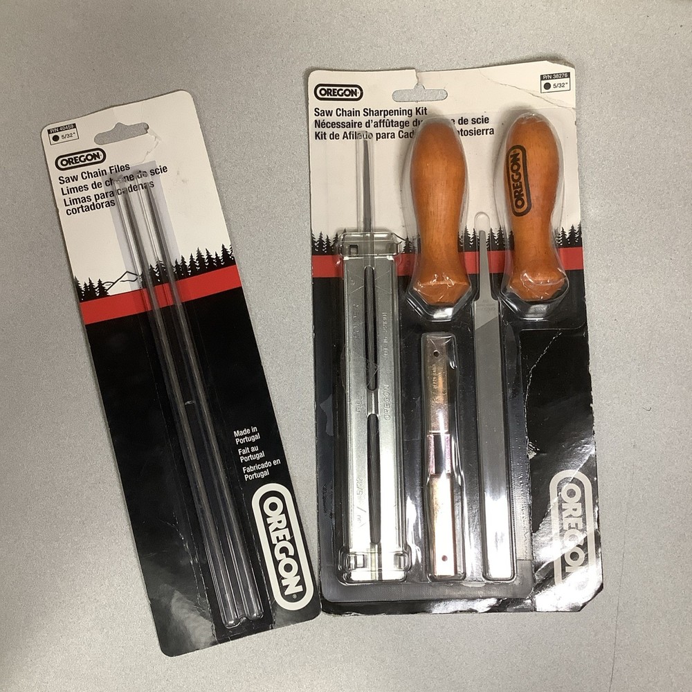 Oregon Saw Sharpening Kit And 2 Files 5/32” Unopened