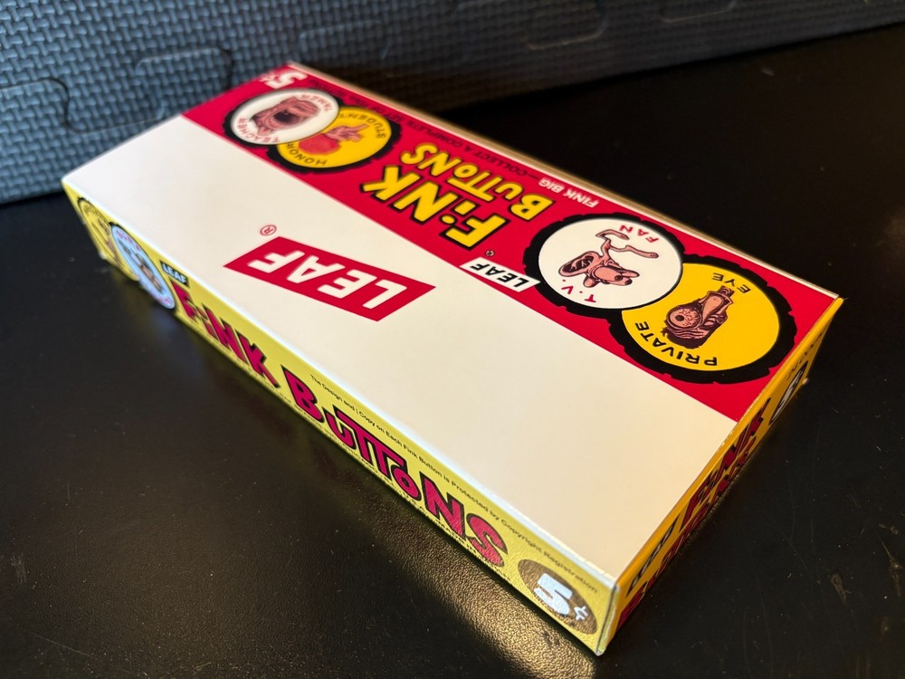 Fink Buttons - Empty custom design display box