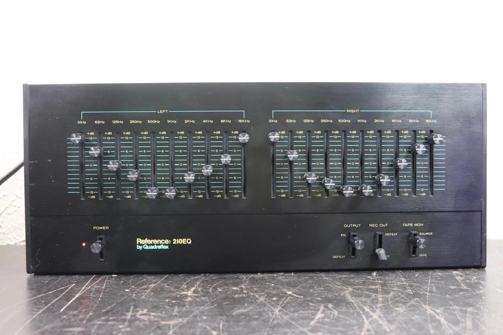 QUADRAFLEX Reference: 210EQ Equalizer 10-Band.