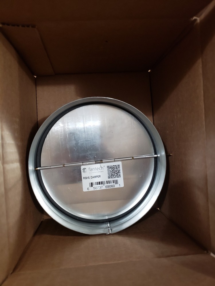 FANTECH MODEL : RSK 6 , DAMPER---FAST SHIP