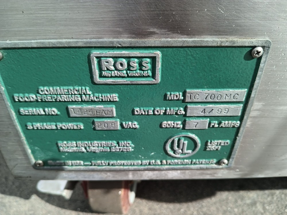 ROSS TC700MC Meat Tenderizer