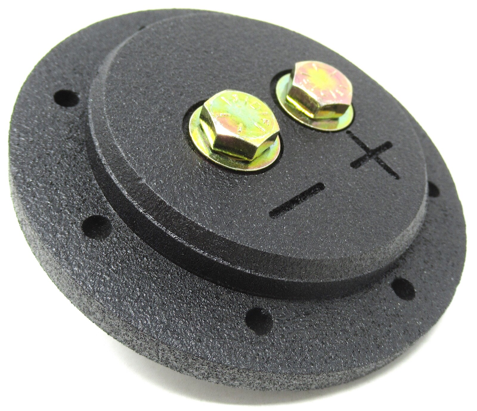 Steve Meade SMD Single Box Terminals Heavy Duty Grade 8 Hardware PVC Black