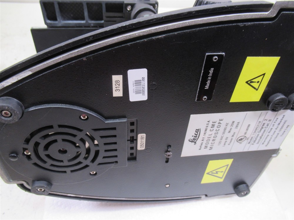 Leica CME Microscope Base Unit & Mechanical Stage No Head or Objective Lenses