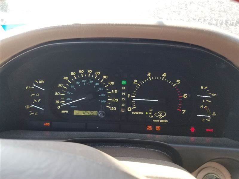 01 2001 LEXUS LX470 SRS RESTRAINT CONTROL MODULE 8917060051