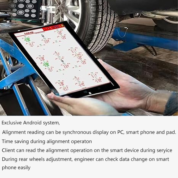 3D Fully Automatic Wheel Alignment Machine Wheel Aligner Car Tire Alignment Tool