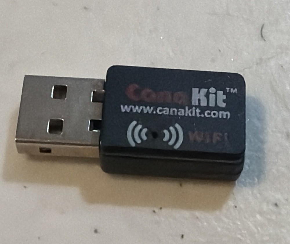 Raspberry Pi CanaKit WiFi Mini USB Wireless Adapter Dongle | 150 Mbps