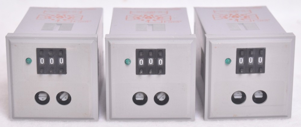 3 Count NCC Multiple Function & Input Voltage Time Delay Relays TMM-9999M-96M