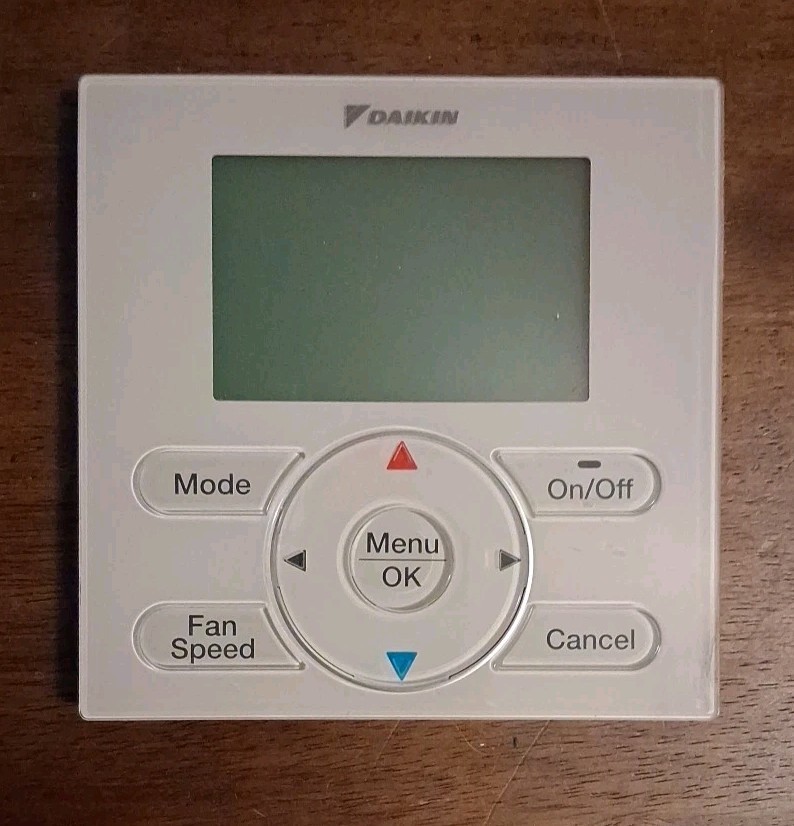 Daikin Thermostat Control BRC1E72 EC12039B