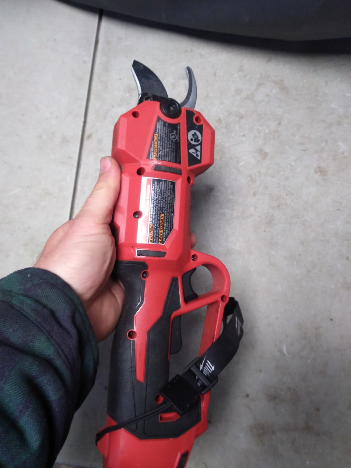 Milwaukee 2534-20 M12 12V Cordless Brushless Pruner Shears Tool Only