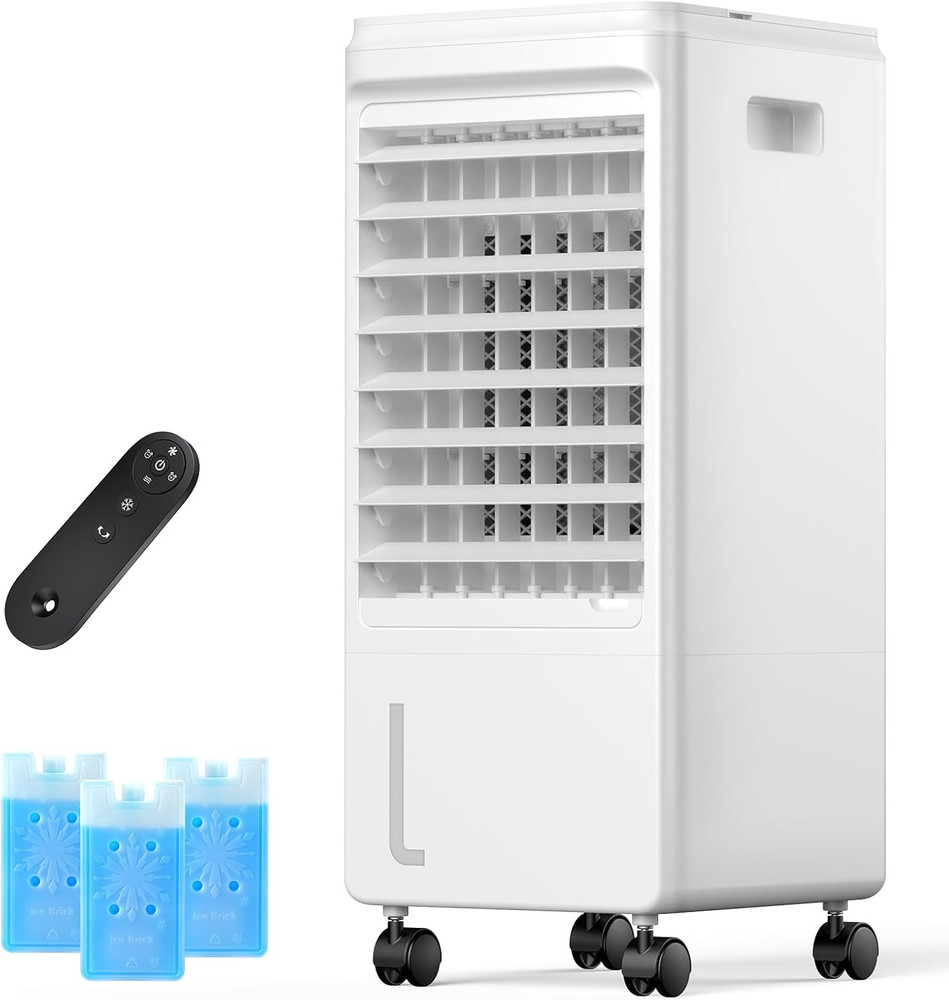 Portable Windowless Air Conditioner with Remote, 4 Modes & 3 Speeds