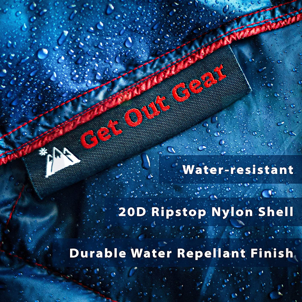 Double Puffy Camping Blanket - Extra Puffy, Packable, Lightweight and Warm | Ide