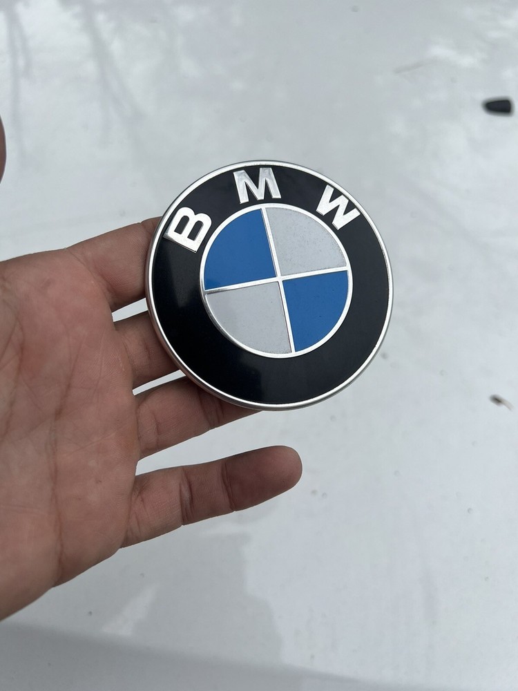 BMW GENUINE OEM💯 HOOD LOGO EMBLEM BADGE E34 E36 E38 E39 E46 E70 E65 E90 E92 F01