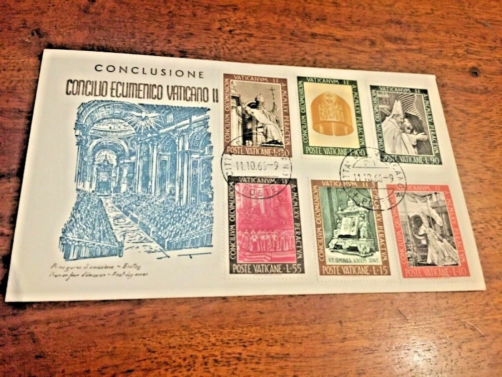 CONCILIO VATICANO II - 1966- SEI VALORI