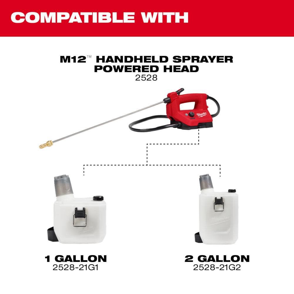 Milwaukee M12 2 Gallon Handheld Sprayer Kit