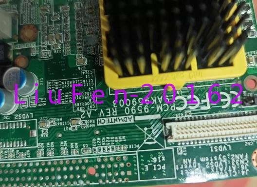 1pc used PCM-9590 REV A2 board
