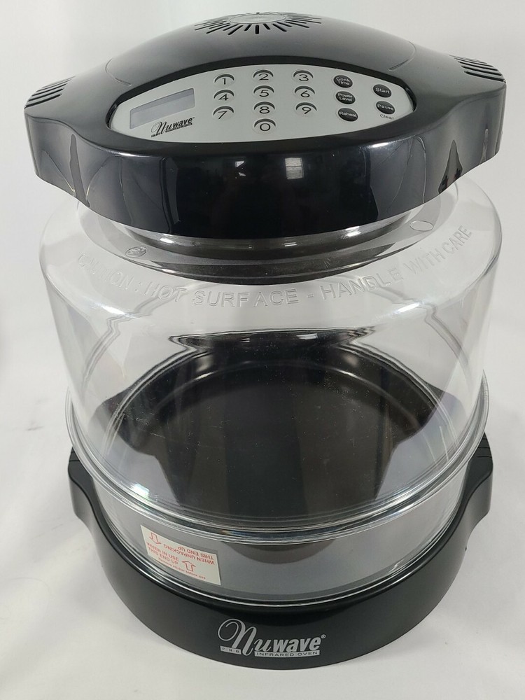 Nuwave Pro Infrared Oven Dehydrator  Black EUC