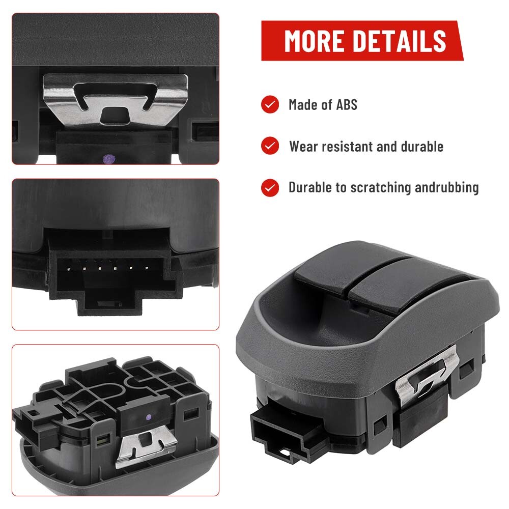 DUAL WINDOW Control Master Switch For PACCAR KENWORTH Lift Window Switch P271069