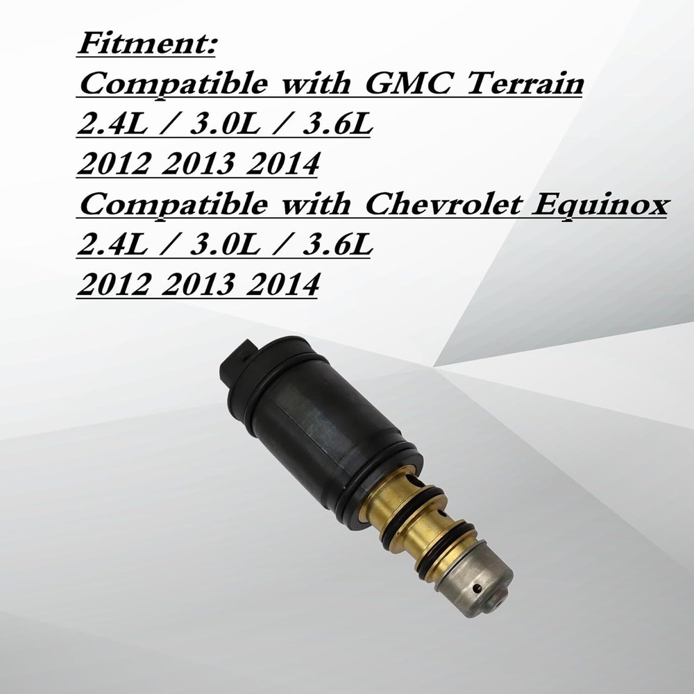 XQSMWF A/C Compressor Electronic Control Valve Compatible with Chevy Equinox