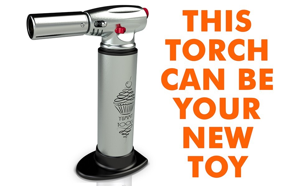BEST CULINARY TORCH - Chef Torch for Cooking Crème Brulee with Adjustable Flame