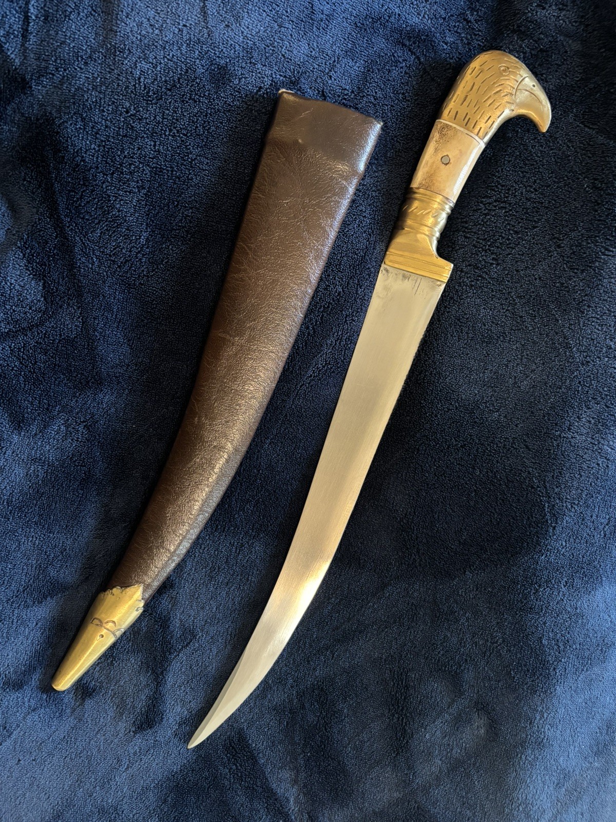 Khanjar Antique Style Wootz Antler Stag Hilt Dagger Vintage