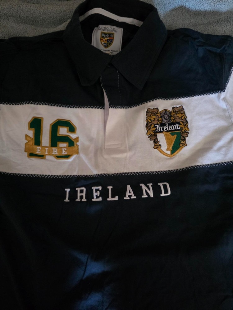 IRELAND RUGBY STYLE JERZEY