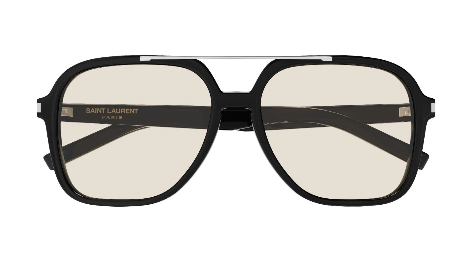 Saint Laurent SL 545 Black/Light Yellow (001) Sunglasses