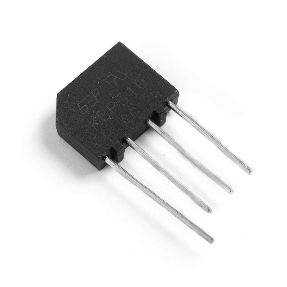 20Pcs KBP310 Bridge Rectifier Diode Single Phase, 1000 V/3A,Full Wave 3 Amp 100