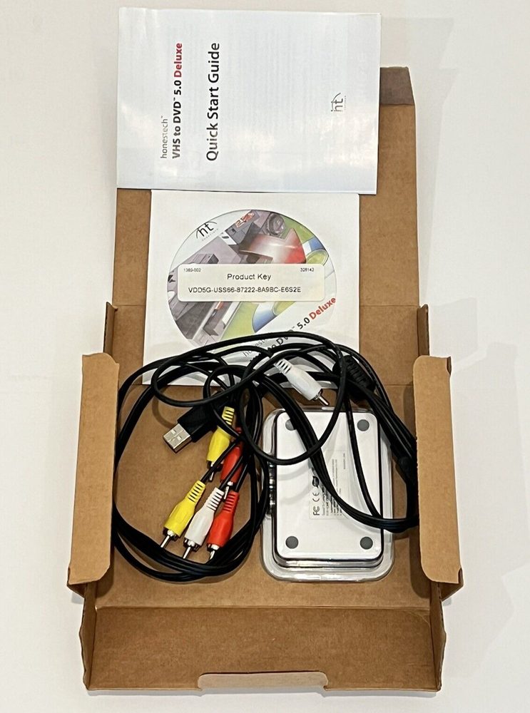 Honestech VHS to DVD 5.0 Deluxe Powerful & Effortless Video Conversion Solution