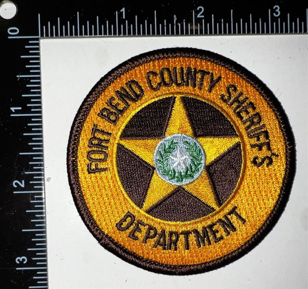 Fort Bend County Texas TX Sheriff Department Patch