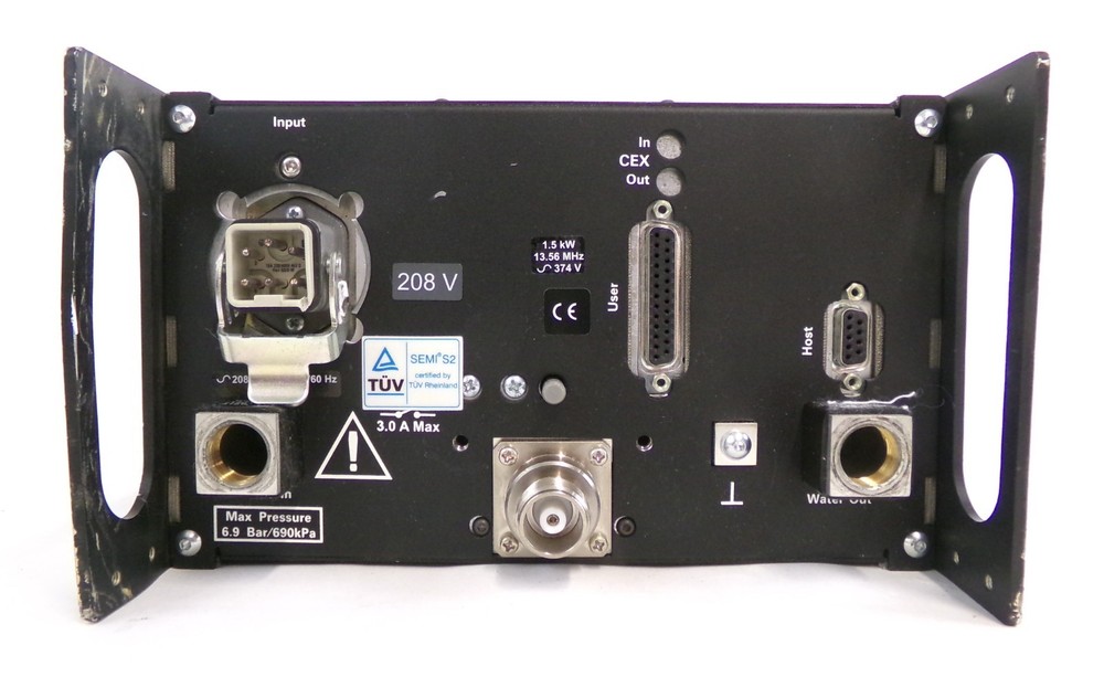 Apex 1513 AE Advanced Energy 3156111-007 RF Generator Untested As-Is