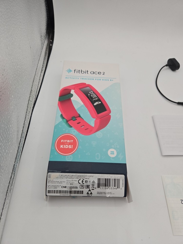 Fitbit Ace 2 Activity Tracker for Kids - Watermelon / Teal Clasp