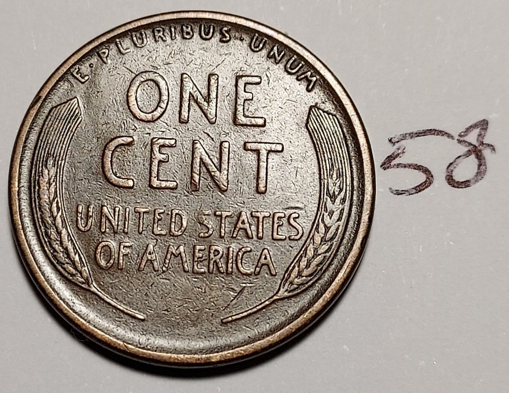 1919-S Lincoln Wheat Cent #58