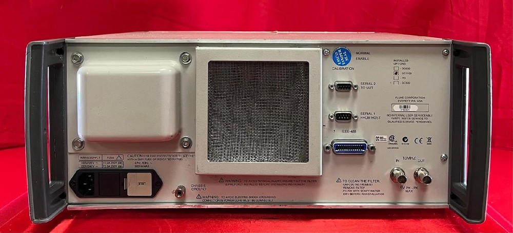Fluke 5522A Multi-Function Calibrator, SC1100, SN 3764901
