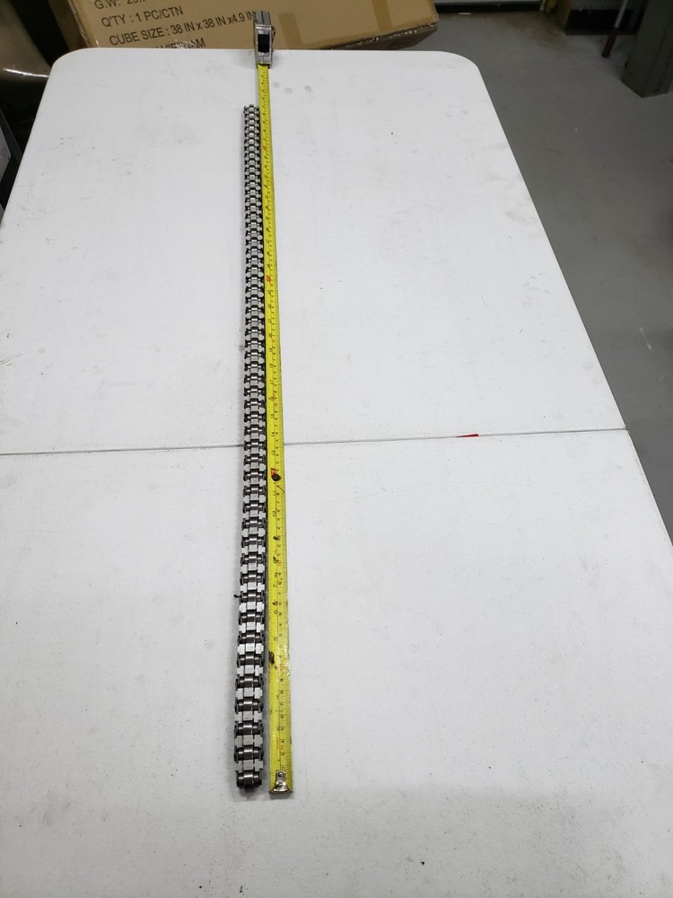TSUBAKI RF2030VR-SC-403L (8) 41" ROLLER CHAINS, NIB
