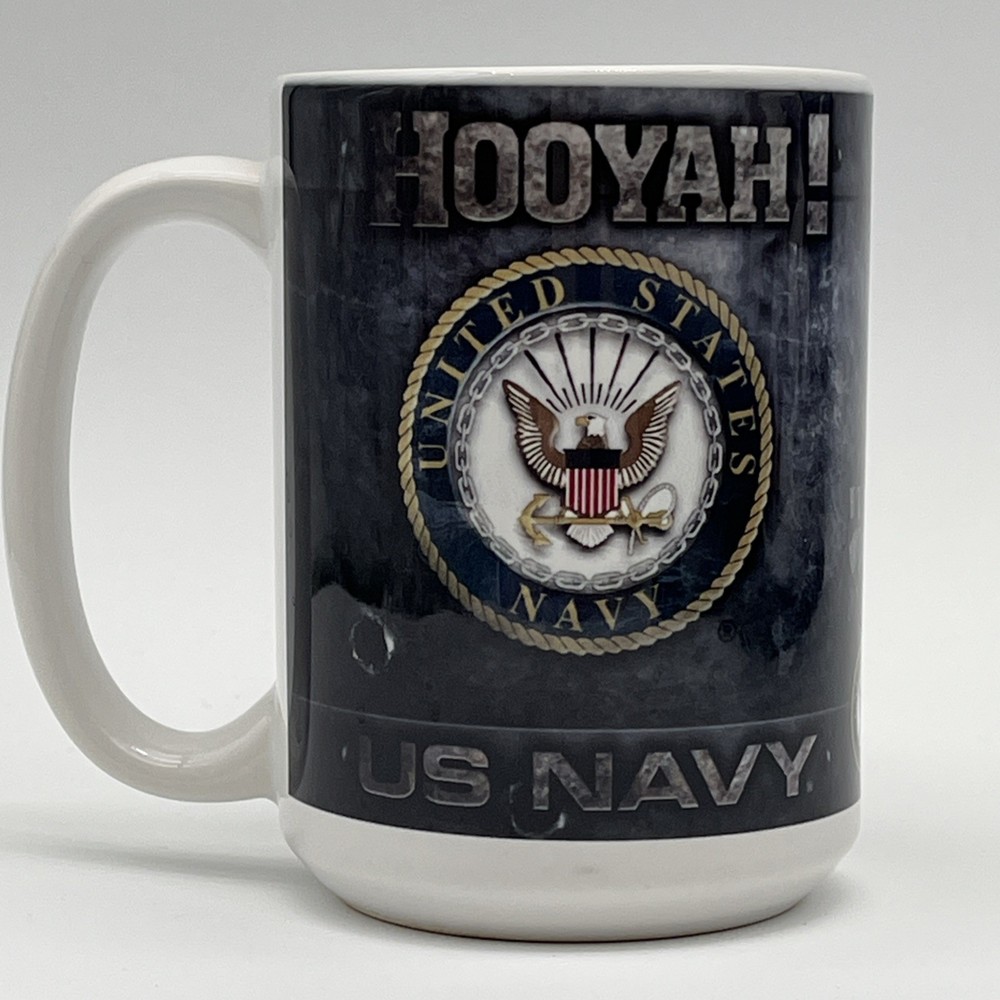 US Navy It's in Our Metal Ceramic Mug