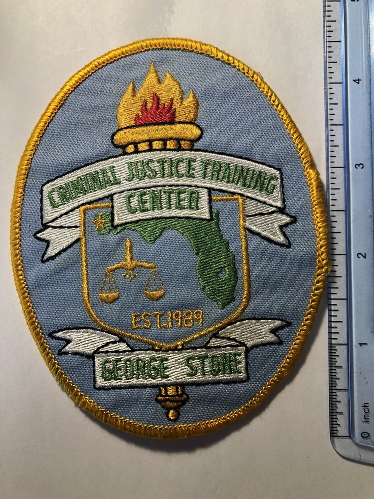 George Stone Criminal Justice Training Center Patch ~ Florida