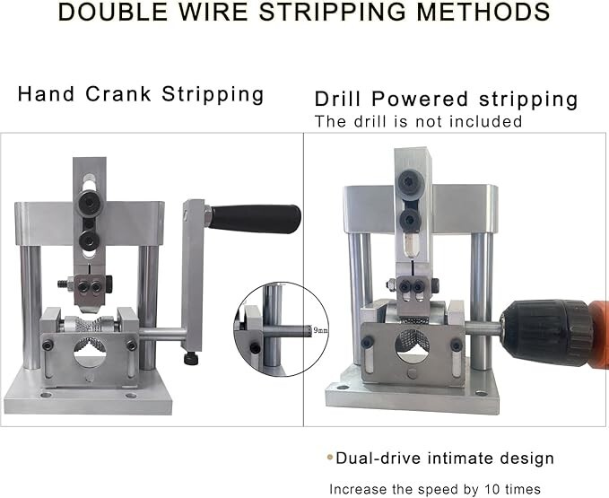 Wire Stripping Machine Copper Wire Scrap Cable Stripping Range 1.5mm-30mm E305
