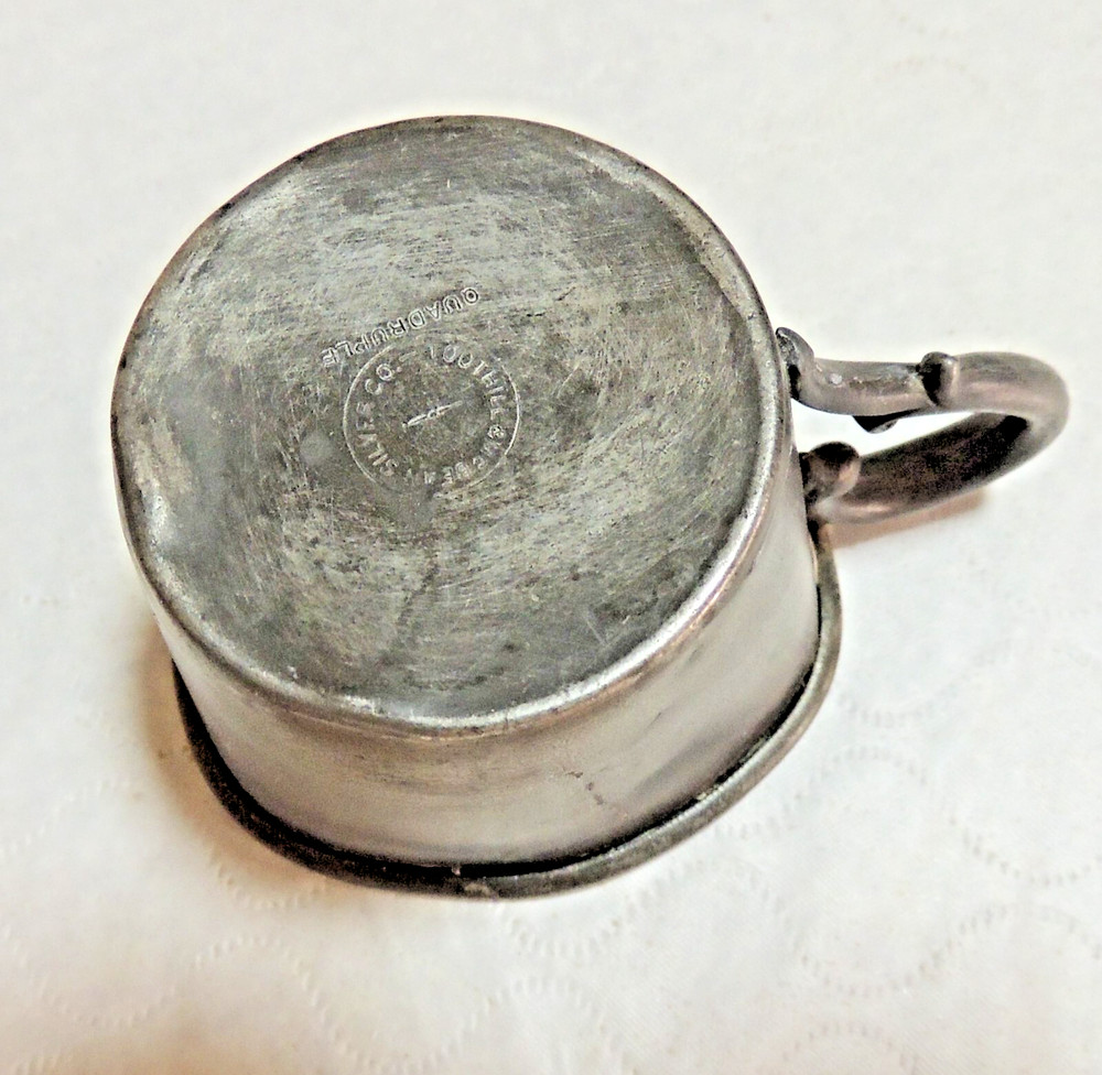 Antique Toothill & McBean Silver Baby Cup