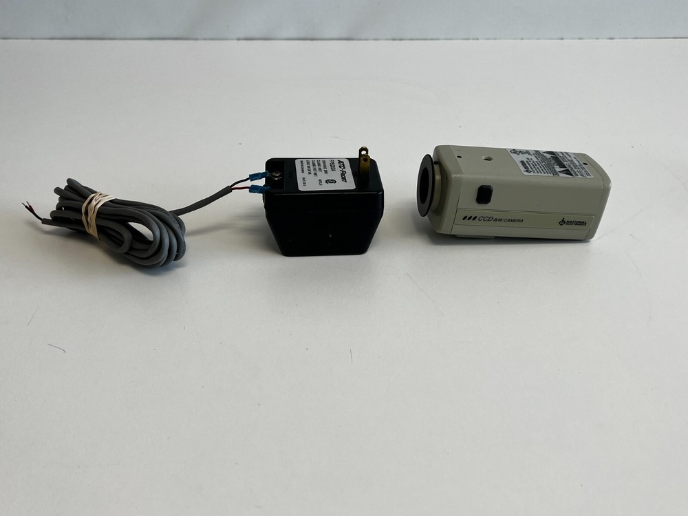 National Electronics CCB B/W Camera with Power Supply