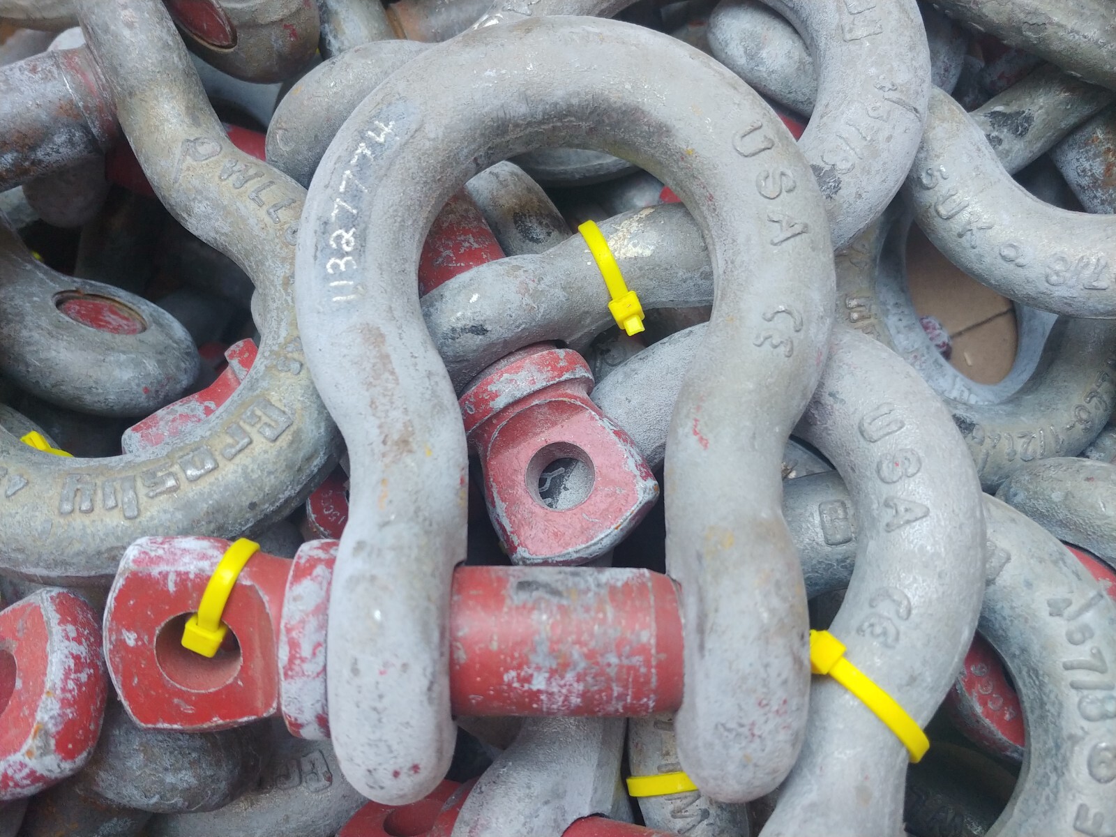 1 ea. Crosby 7/8 in. Screw Pin Anchor Shackle 6-1/2 Ton 1018516 G-209 USA