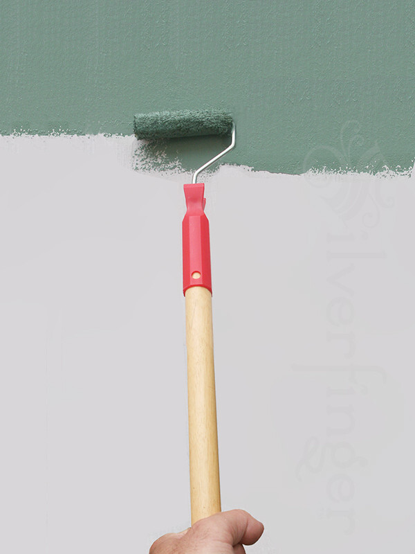 PAINT ROLLER FRAME +4 ROLLER COVERS Genuine Microfiber Poly Nap Painting Kit Set