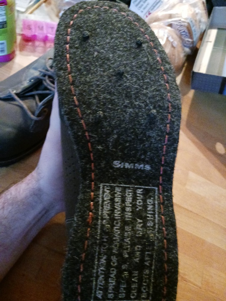 Simms Fly-fishing Boots Size 12