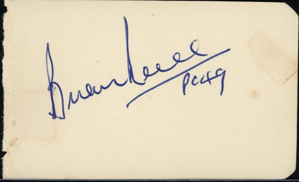 Vintage Brian Reece Autograph