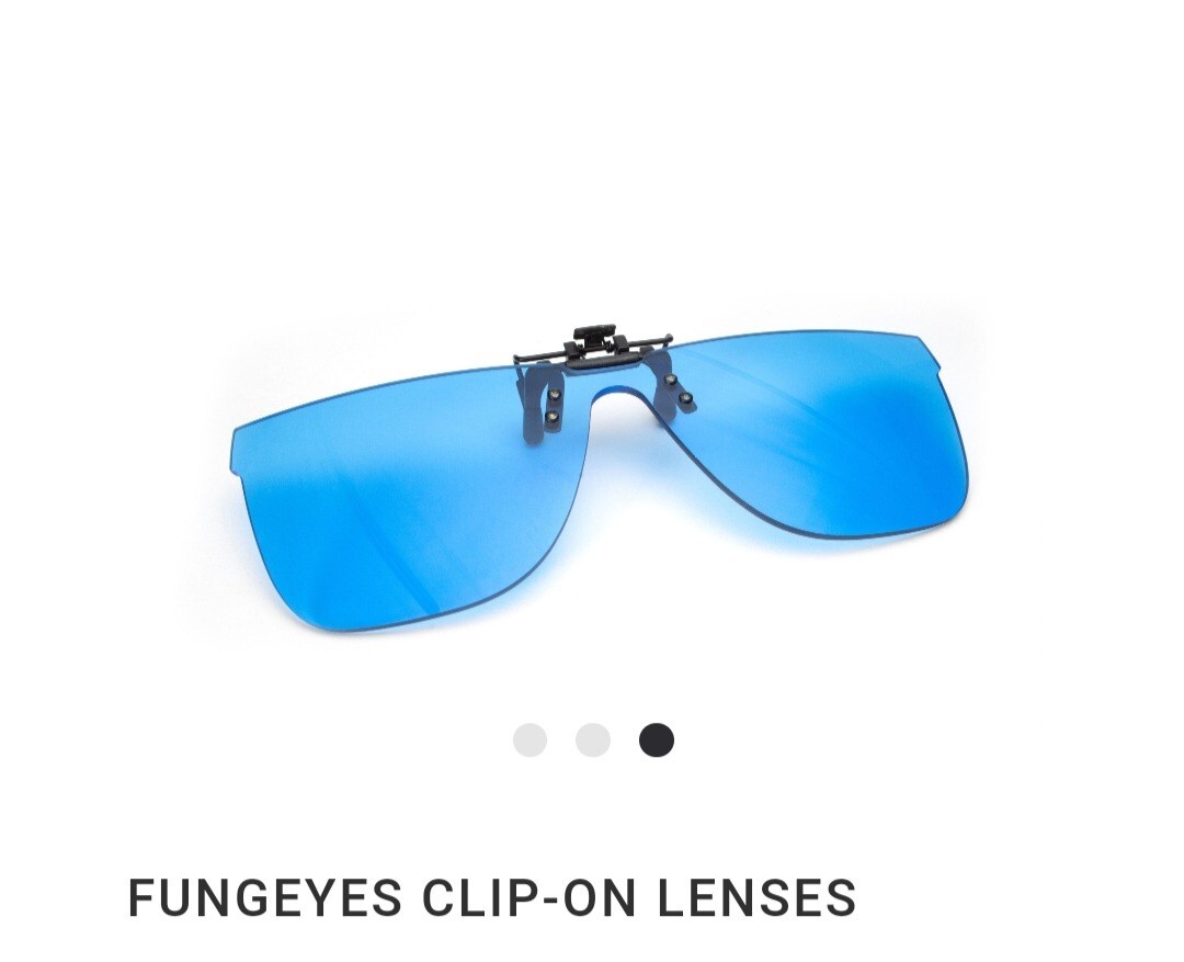 Fungeyes Mushroom & Shed Hunting Clip-Ons! Not to be used w/ transition lenses!